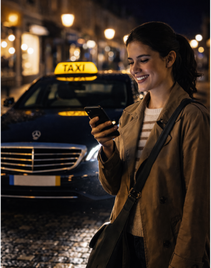 Taxi Beauvais nuit : réservation facile et trajet confortable en ville
